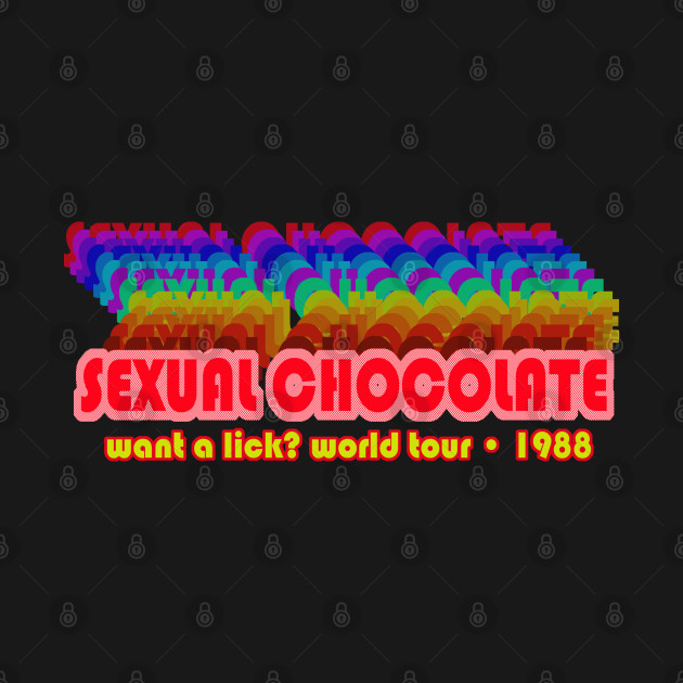 Discover Sexual Chocolate Tour - Coming To America Movie - T-Shirt