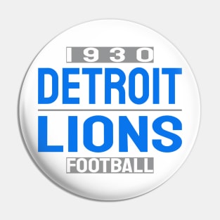 Detroit Lions classic Pin