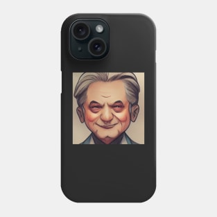 George Soros | Comics style Phone Case