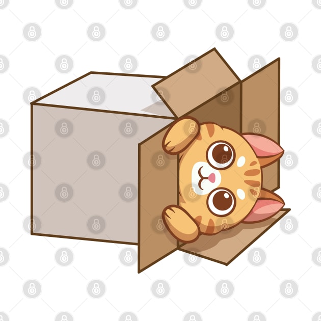 Cat in the box by tomodaging