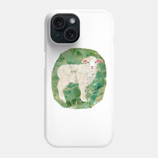 Lamb (with background) Phone Case