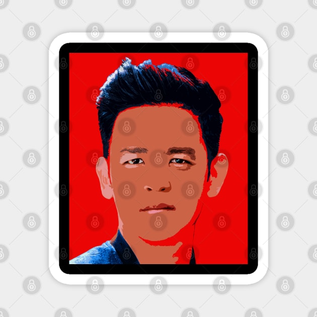 john cho Magnet by oryan80