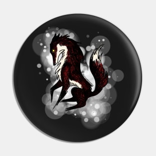 Demon Fox (normal colour) Pin