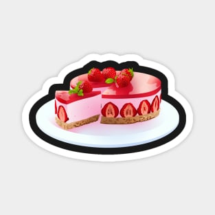 Sailor Chibi Moon Themed Cheesecake Magnet