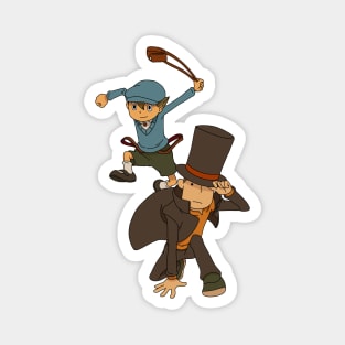 Let's Get Solving // Professor Layton Magnet