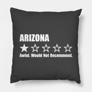 Arizona One Star Review Pillow