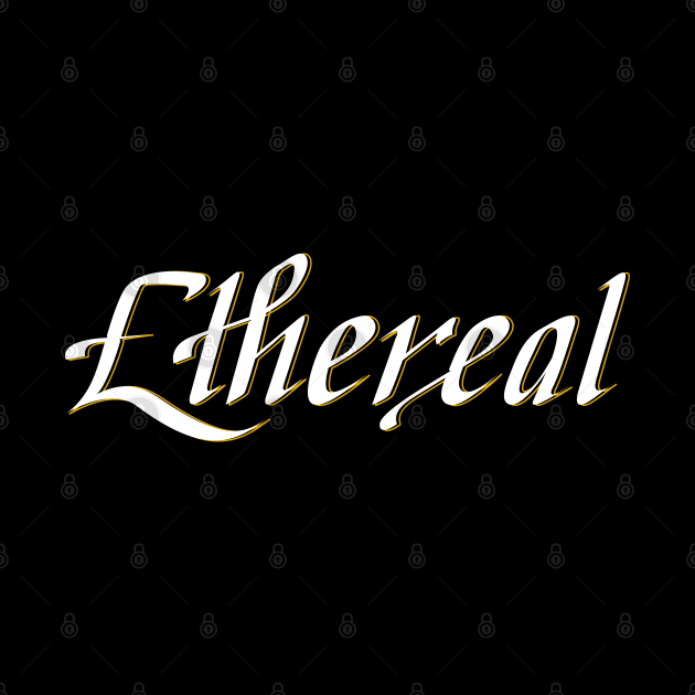 lettering Ethereal by Javisolarte