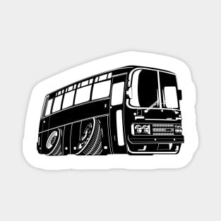 cartoon autobus Magnet