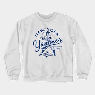 New York Yankees 1901 Vintage MLB Crewneck Sweatshirt Ash / 5XL