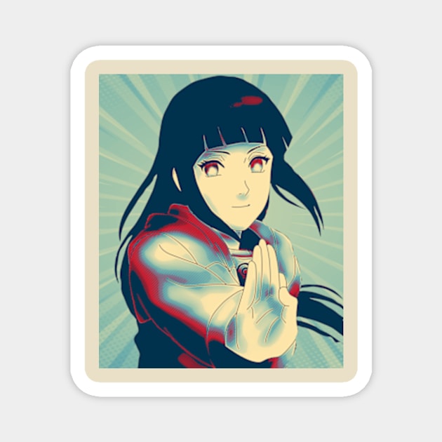 hinata Magnet by DinoZard