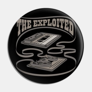 The Exploited Exposed Cassette Pin