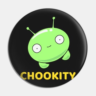 Final Space Mooncake Chookity Pok - Funny Pin