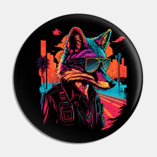 Street Fox Pin