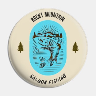 Rocky Mountain Salmon Fishing - Blue Pin