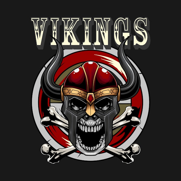 Viking Skull 7.4 by Harrisaputra