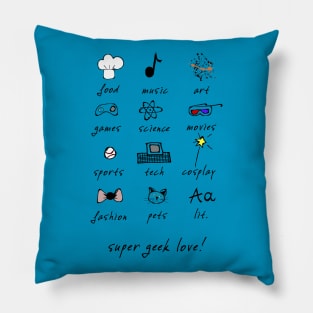 ELEMENTS OF GEEK! Pillow