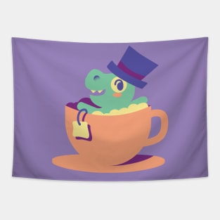 Tea Rex Tapestry