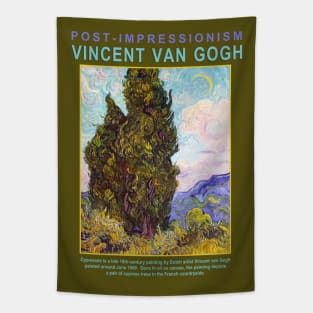 Cypresses by Van Gogh (EP) Tapestry