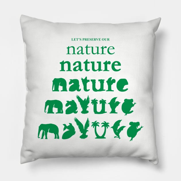 Nature Pillow by leech