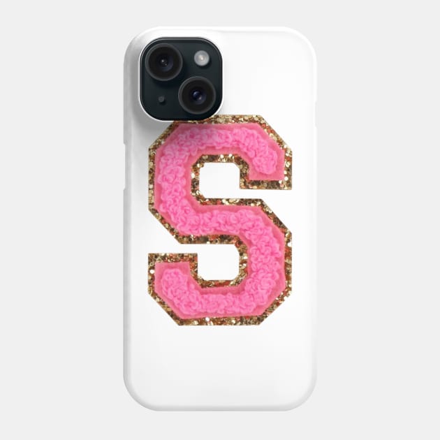 Preppy S Letter Phone Case by DiorBrush