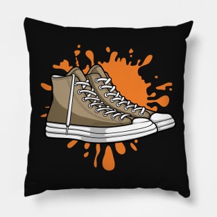 Nomad Khaki Skate Sneaker Pillow