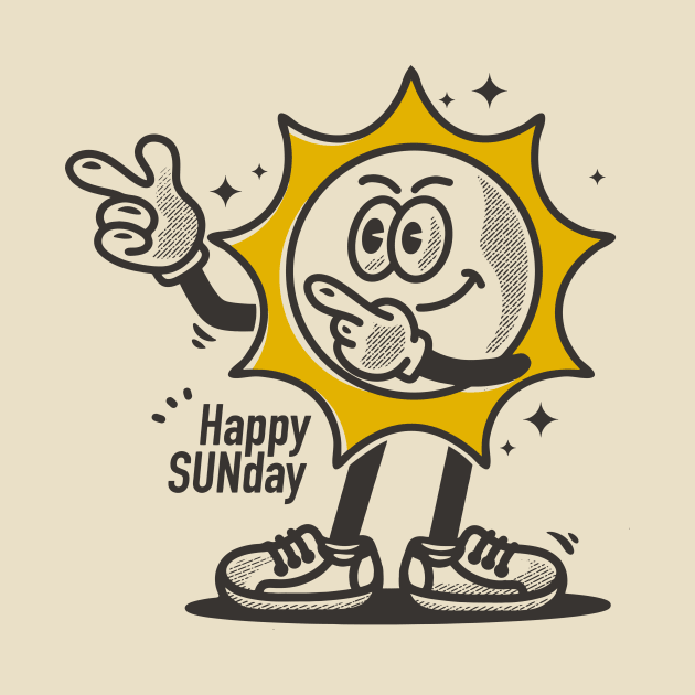 Happy SUNday by Mint Tees