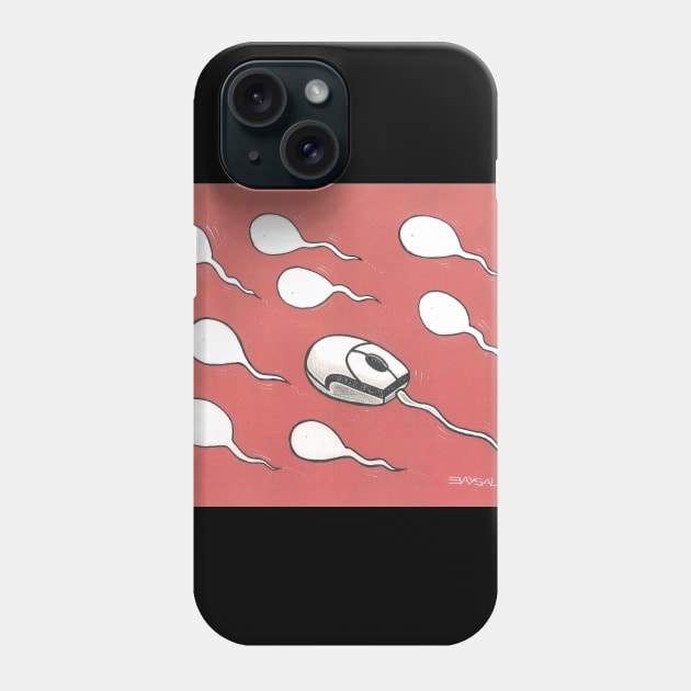 Maus and sperm Phone Case by BAYSAL