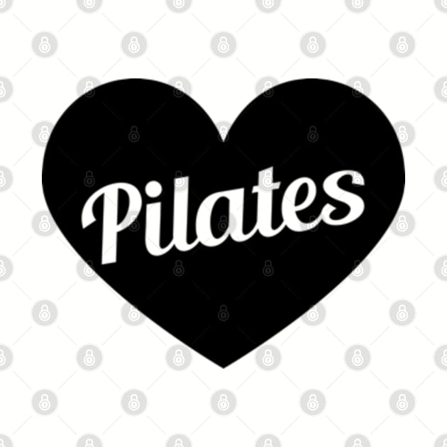 Pilates In My Heart - Pilates Lover - Heart Lover by Pilateszone