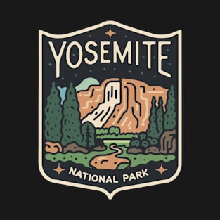 Yosemite National Park Travel Sticker T-Shirt