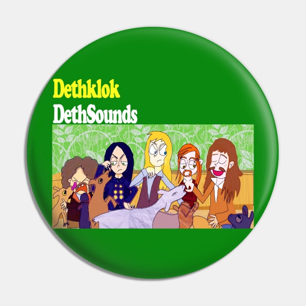 Dethsounds Cover Parody Pin by HCShannon