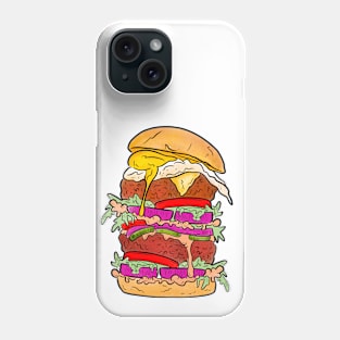 Big Burger Phone Case