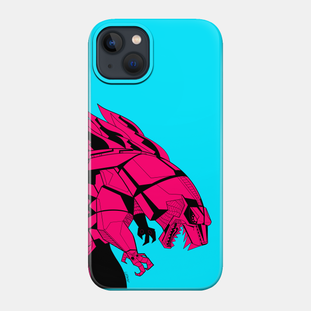 the techno kaiju mechagodzilla - Mechagodzilla - Phone Case