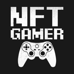 NFT Crypto Metaverse Blockchain Gamer Design for Gamers T-Shirt