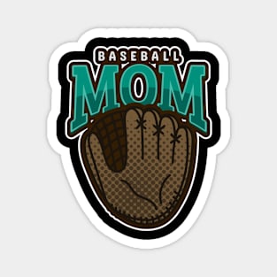 Baseball Mom Baseball Team Mom Baseball Mom Era Magnet