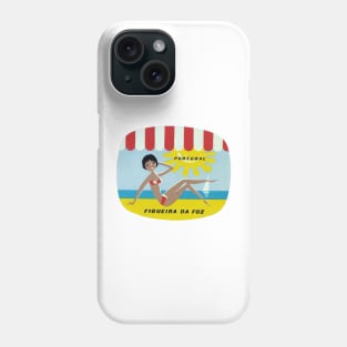 Portugal | Travel | Vintage | Life | Beach | Figueira da Foz Phone Case