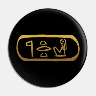 Goddess in Ancient Egyptian Hieroglyphics. Pin