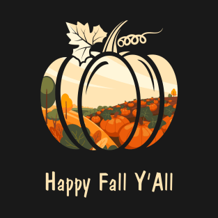 Happy Fall Y'All T-Shirt