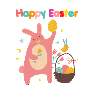 Happy easter with bunny T-Shirt