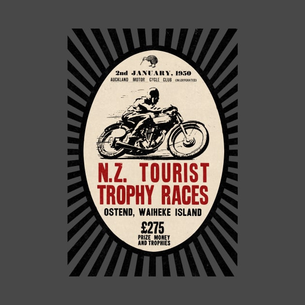 Vintage New Zealand Moto Race by Kujo Vintage