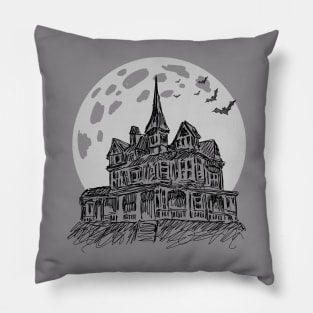 Halloween sketch Pillow