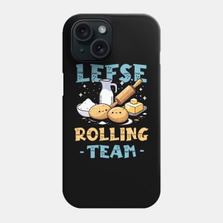 Lefse Rolling Team Phone Case