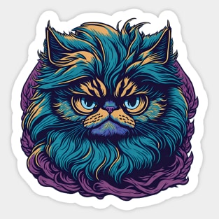 Don't Angry mew funny cat sticker Sticker for Sale by SFmerch