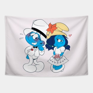 Must Be a Smurfy Wedding. Tapestry