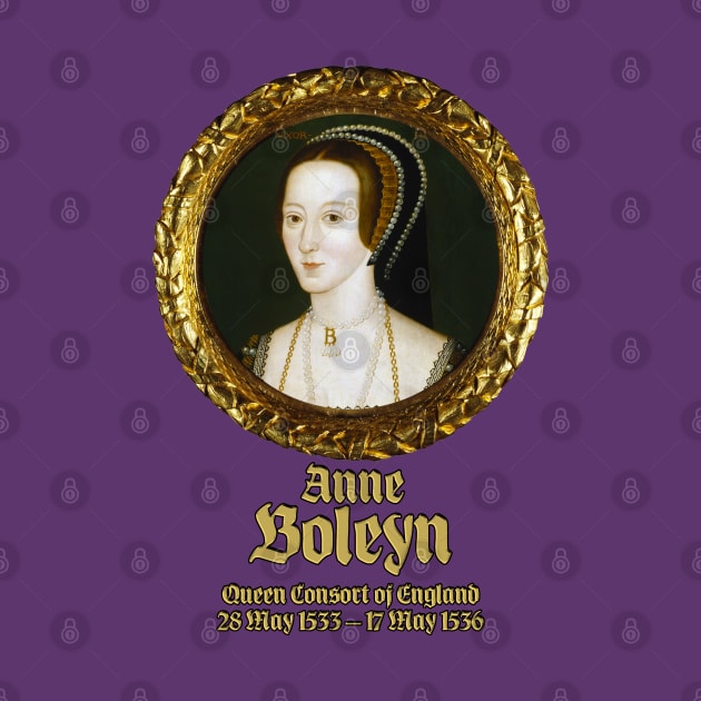 Anne Boleyn by Hiraeth Tees