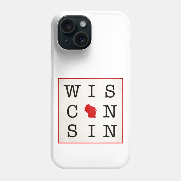 Wisconsin • Midwest • Center of the World Phone Case by The MKE Rhine Maiden