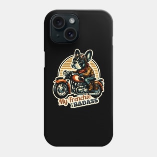 Biker French Bulldog Phone Case