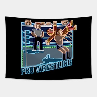 pro wrestling neon color Tapestry