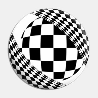 Twisted chessboard and ball Pin