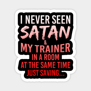 Funny Gift For Personal Fitness Trainer Magnet