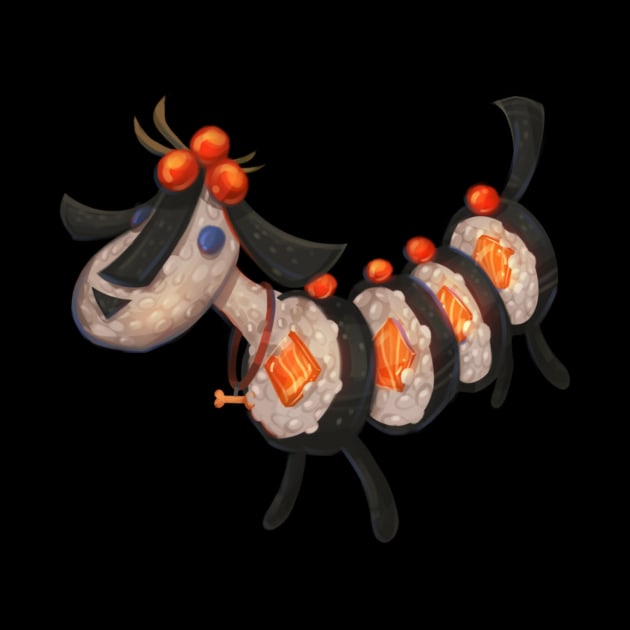 Sushi Dog by Claire Lin